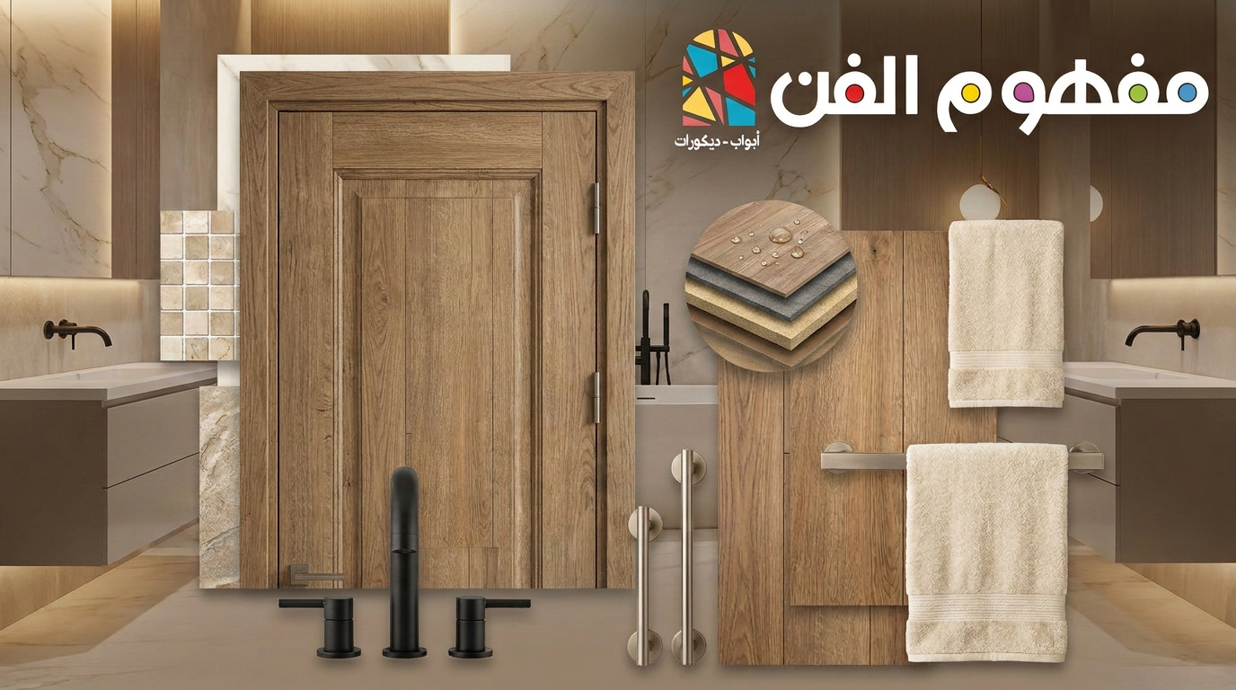 كيف تختار أبواب حمامات منزلك